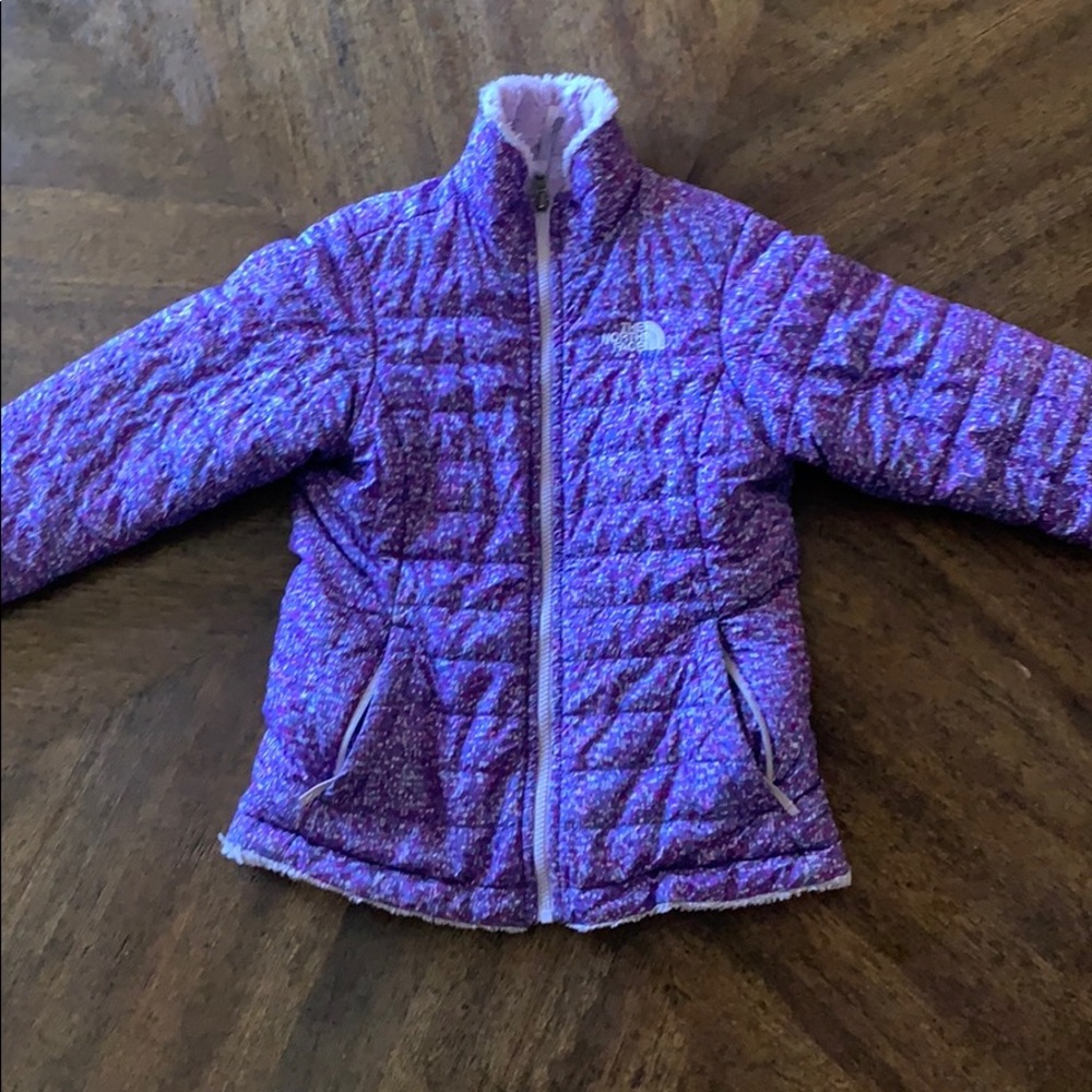 The North Face reversible winter jacket size CM